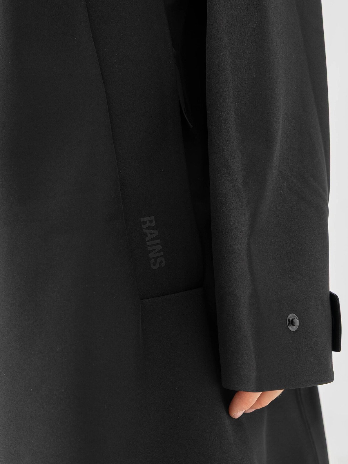 Rains Suva Vision Softshell A-Line Jacket Black