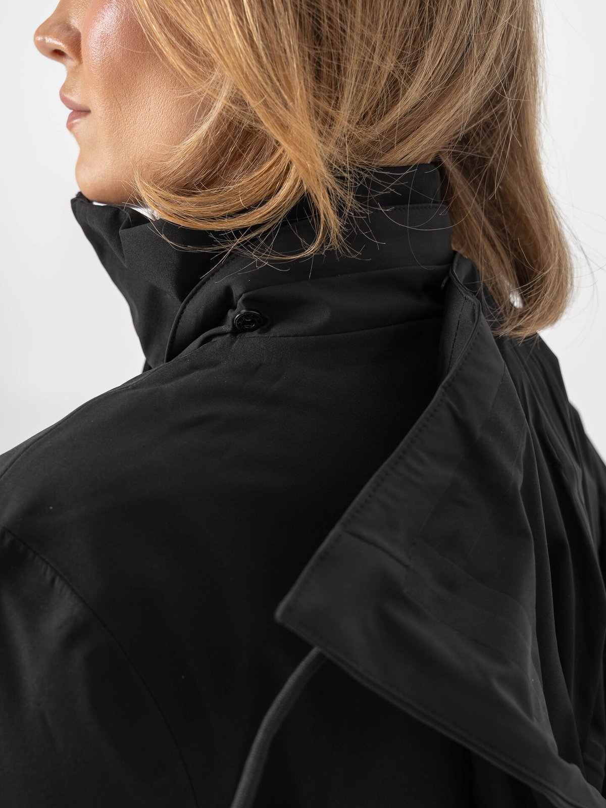 Rains Suva Vision Softshell A-Line Jacket Black
