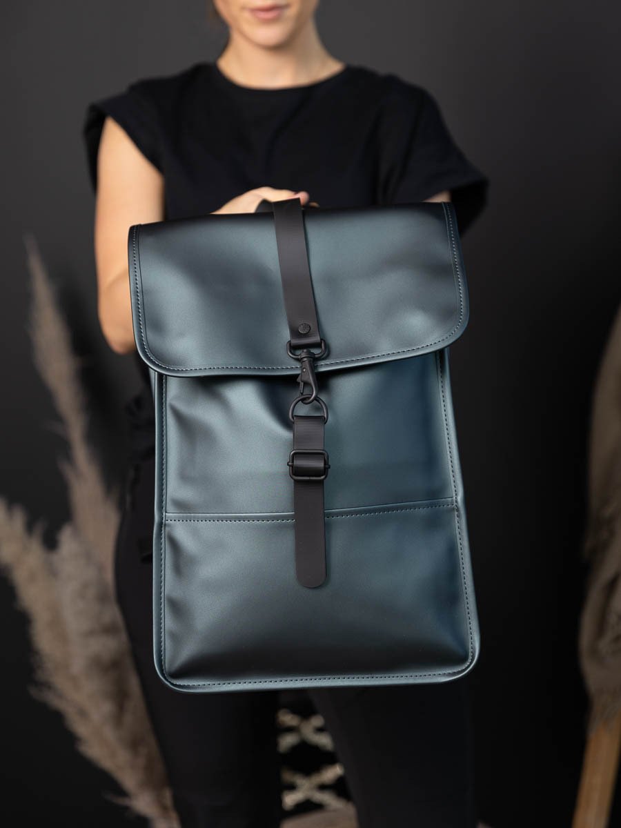 Rains Backpack Mini Silver Pine