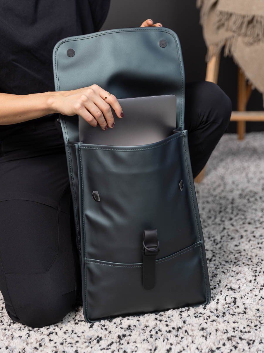 Rains Backpack Mini Silver Pine