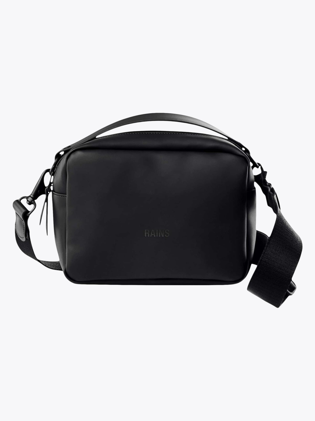 Rains Box Bag Black