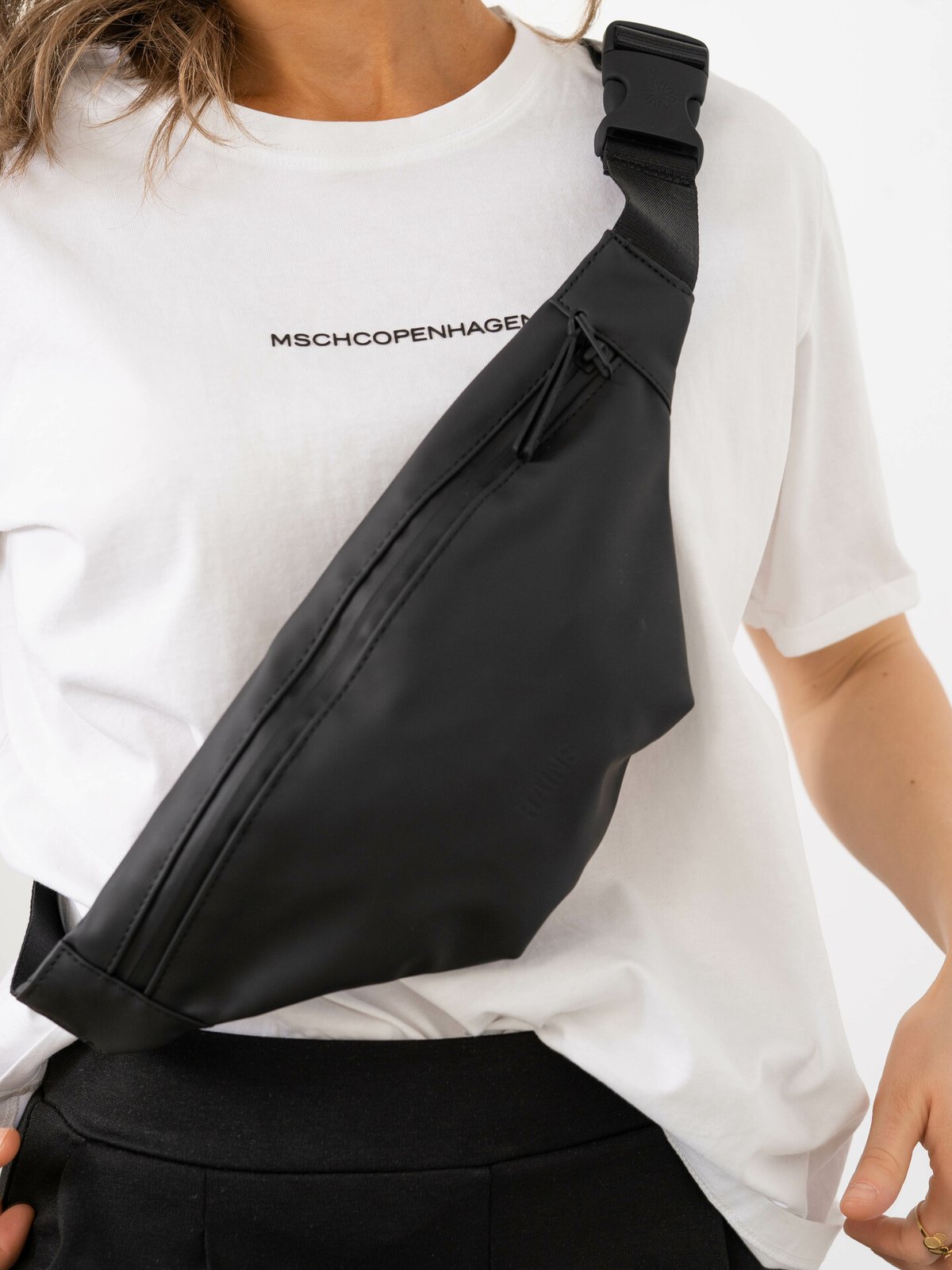 Rains Bum Bag Mini Black