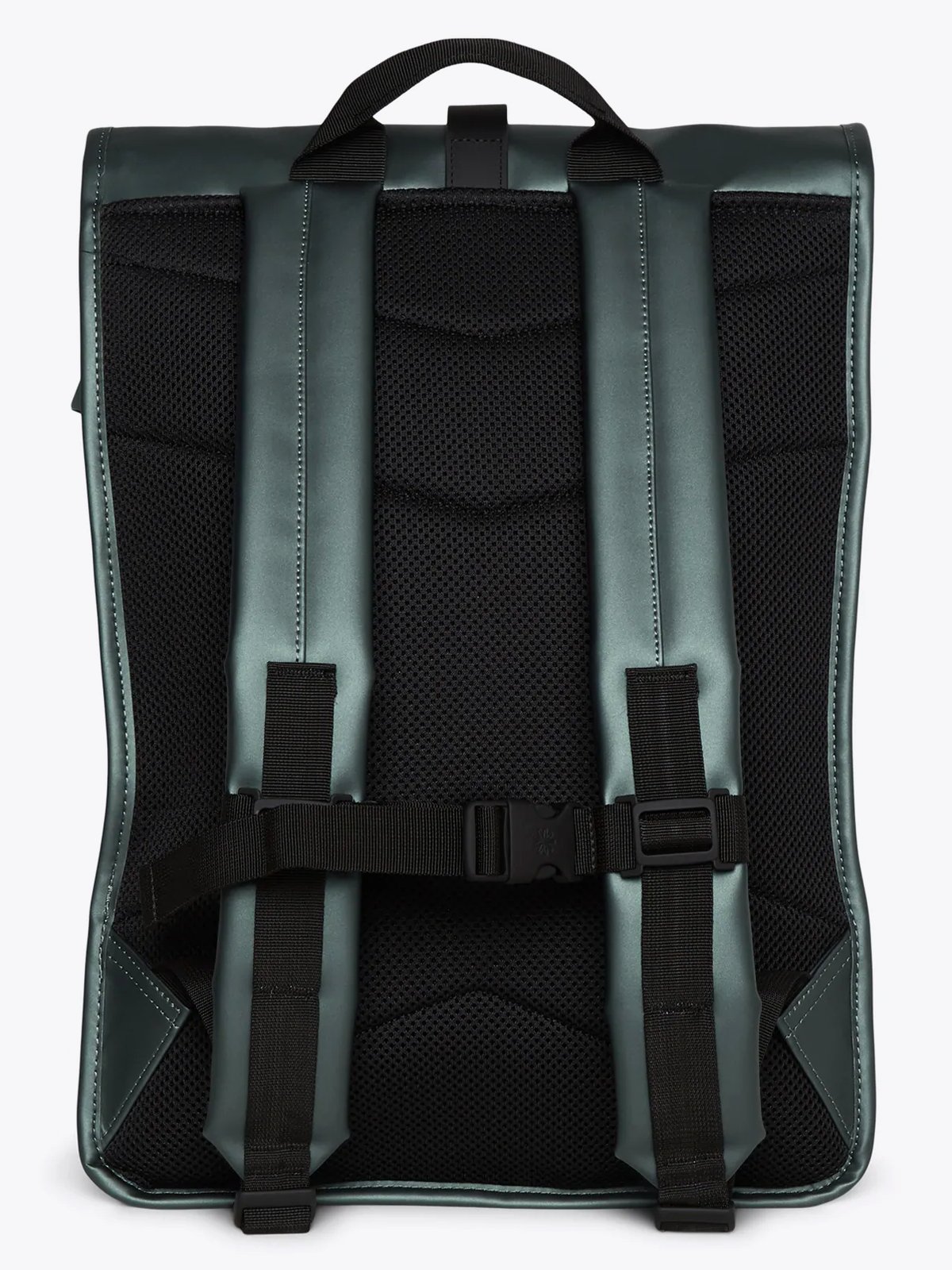 Rains Rolltop Rucksack Silver Pine