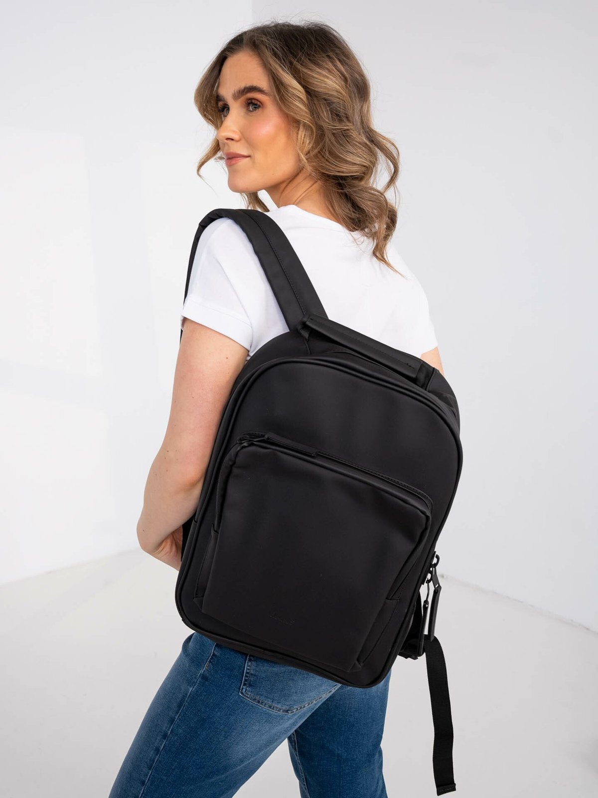 Rains Book Daypack Black