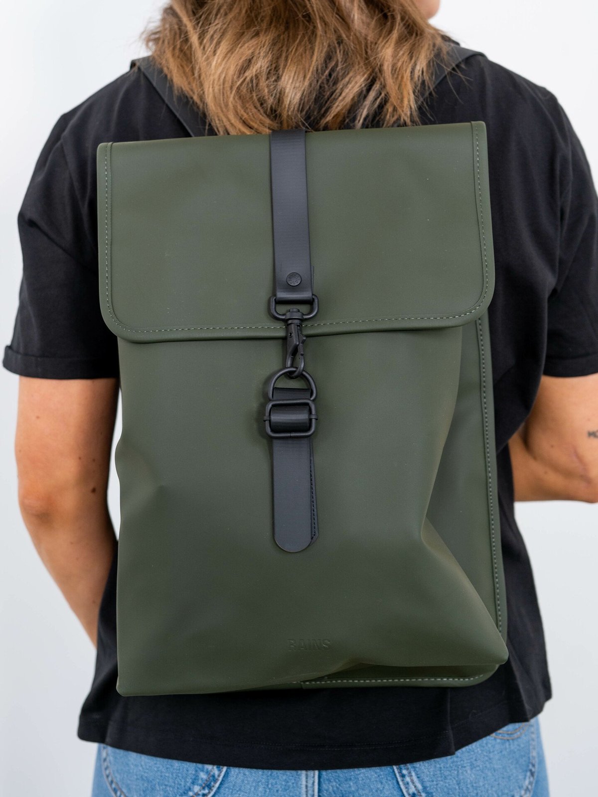 Rains Rucksack Green