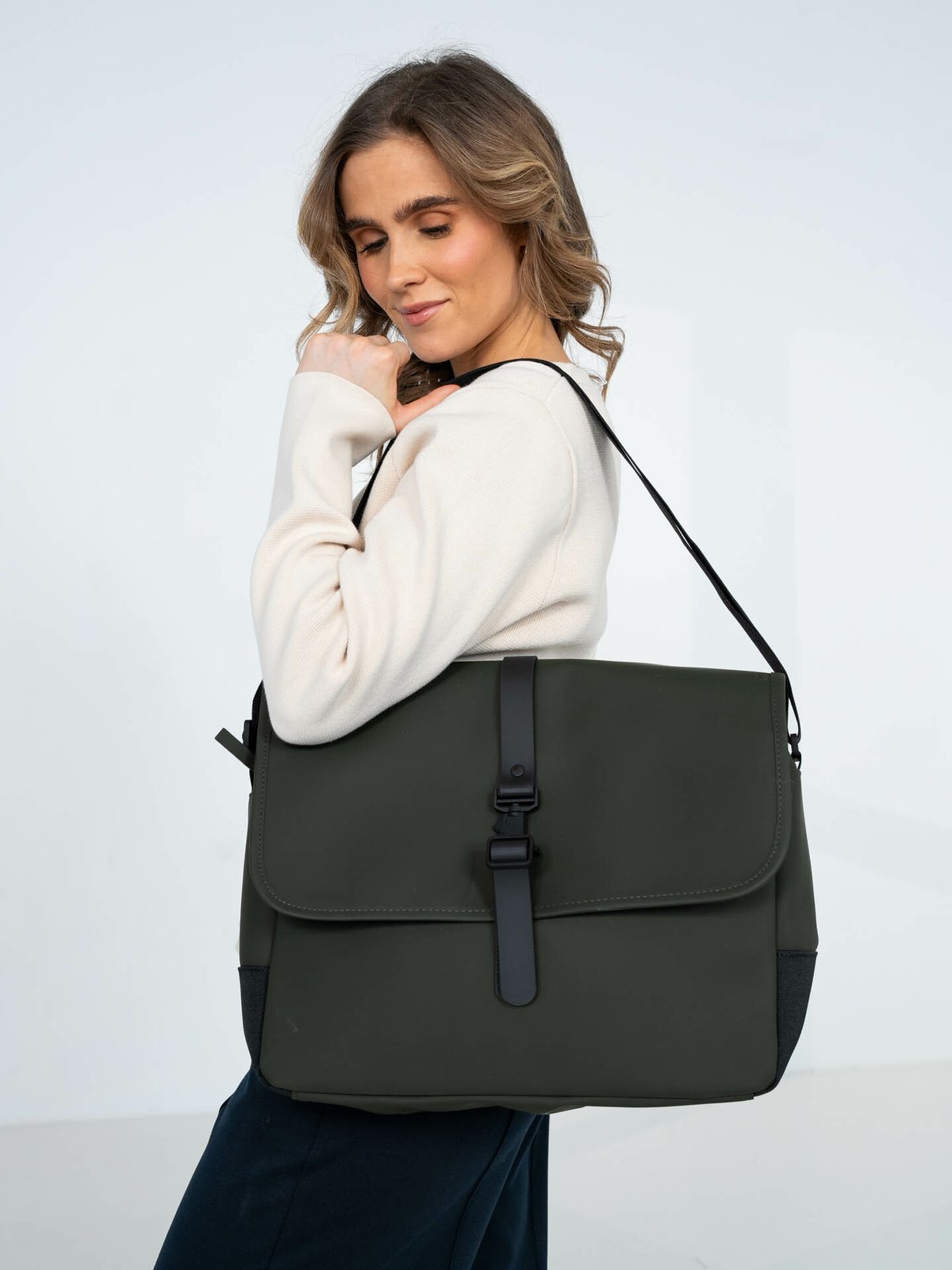 Rains Messenger Bag Green