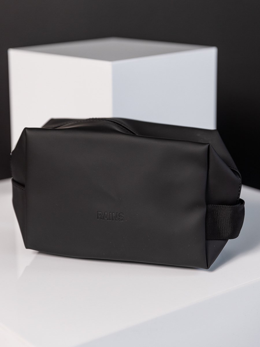 Rains Wash Bag Small Black