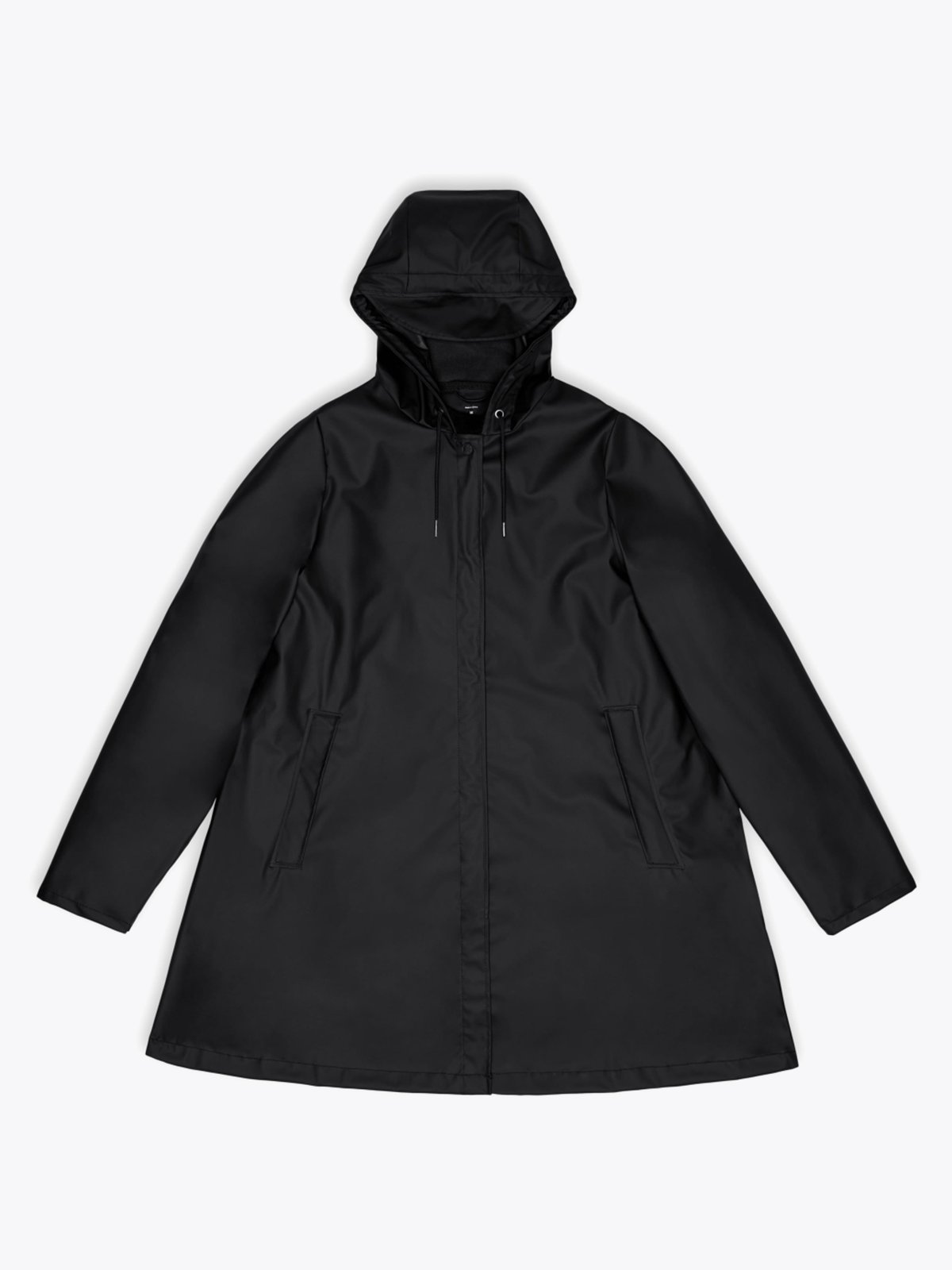 Rains A-line Jacket Black