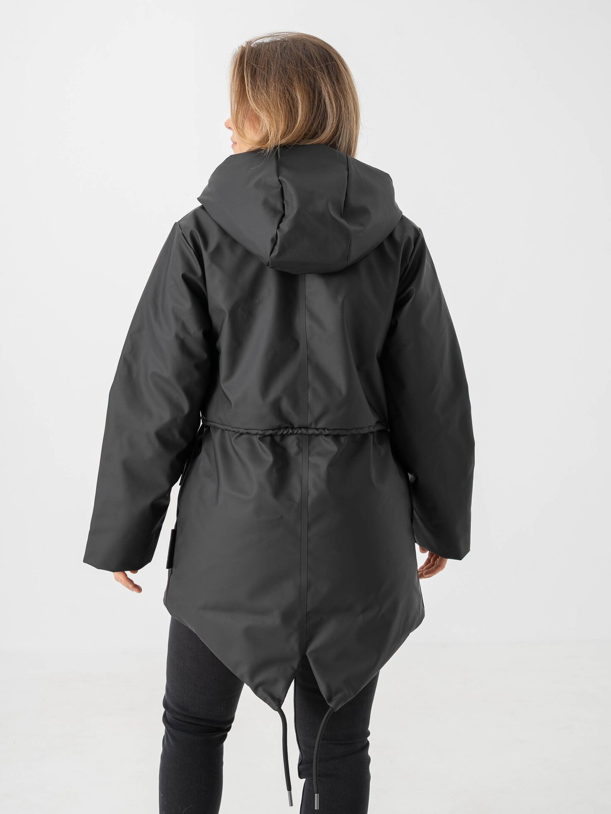Rains Nome String Parka W3T3 Black