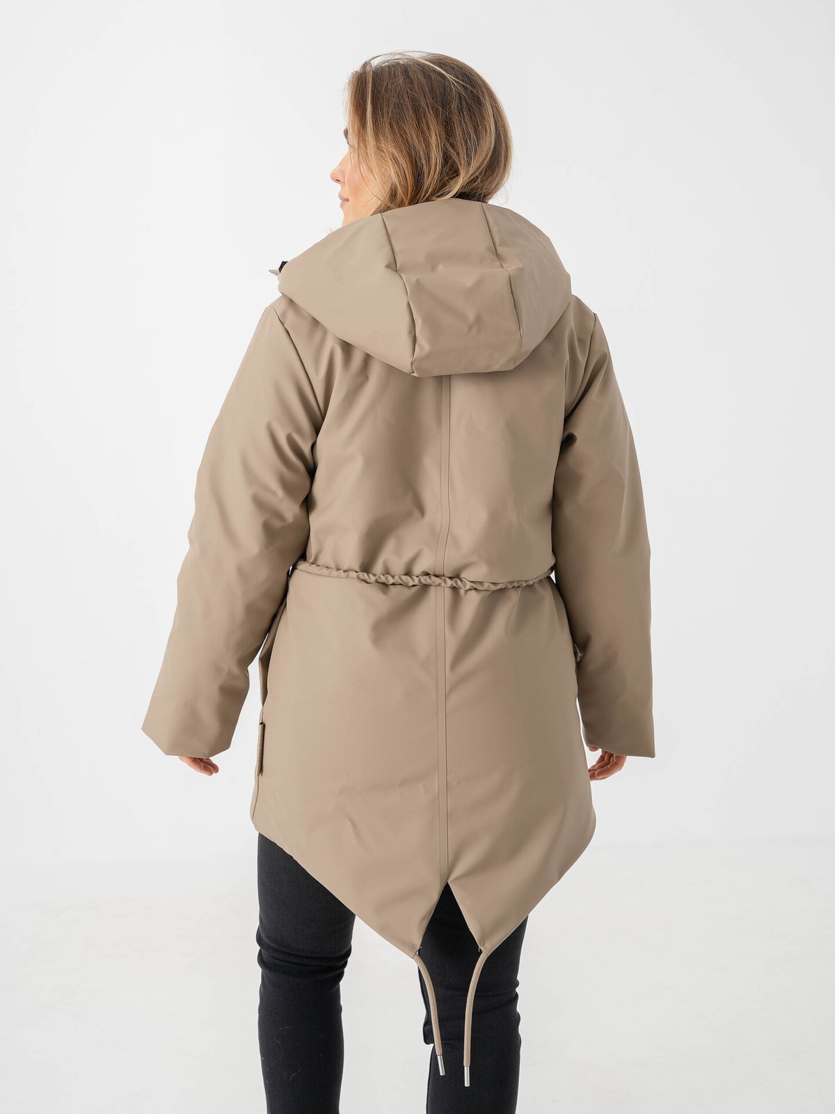 Rains Nome String Parka W3T3 Beige