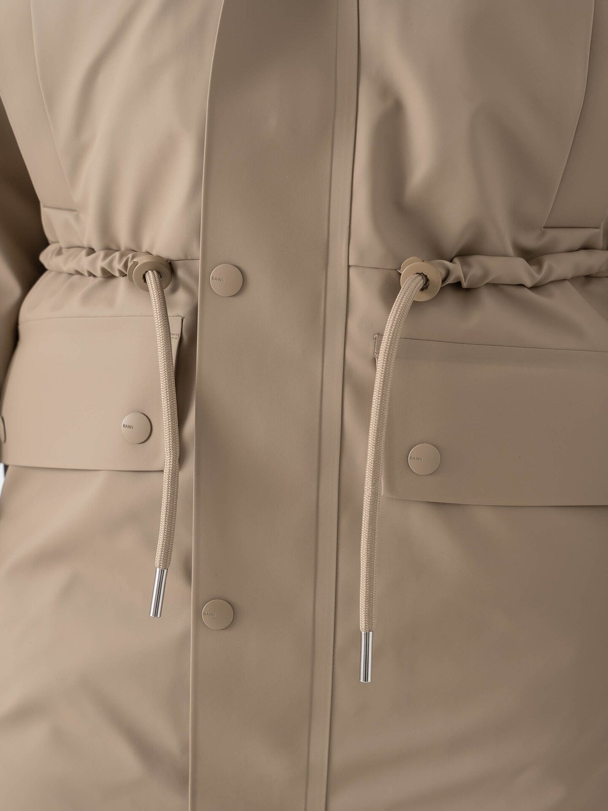 Rains Nome String Parka W3T3 Beige