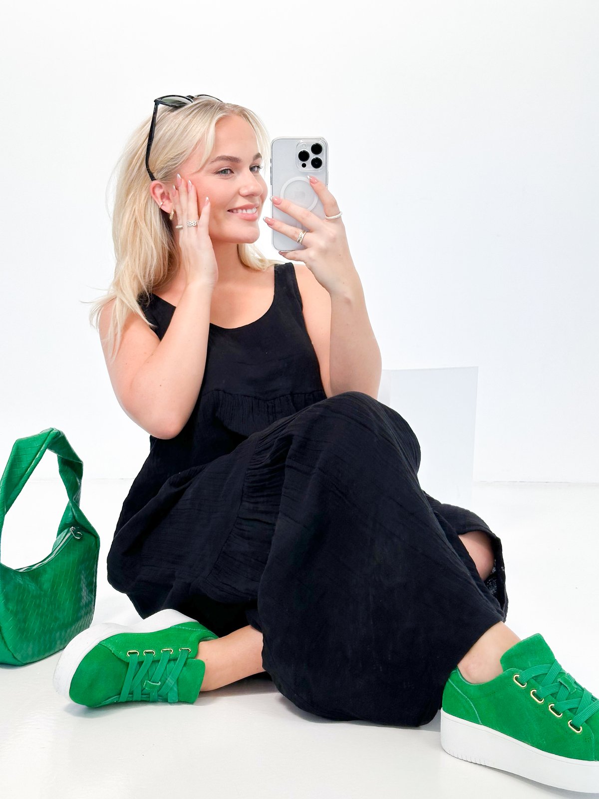 Roberto Rosso Avanti Leather Green Suede