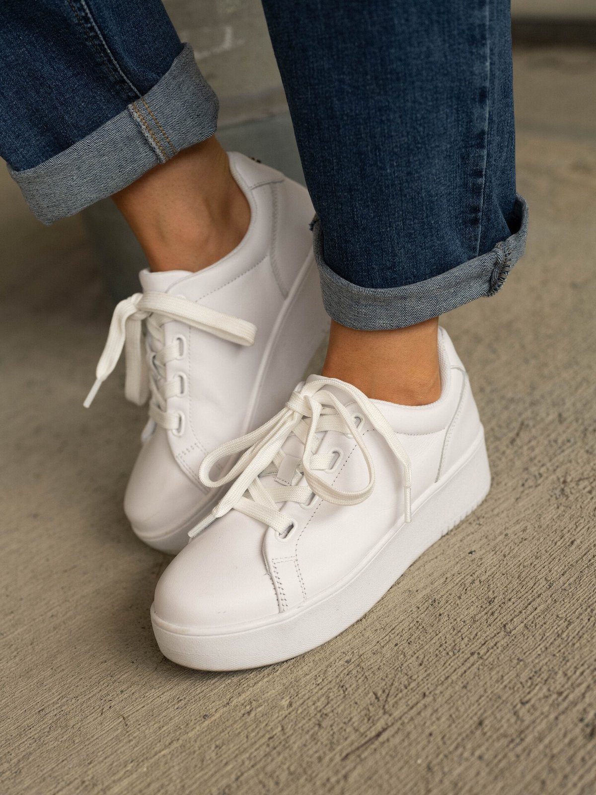 Roberto Rosso Avanti Leather Triple White