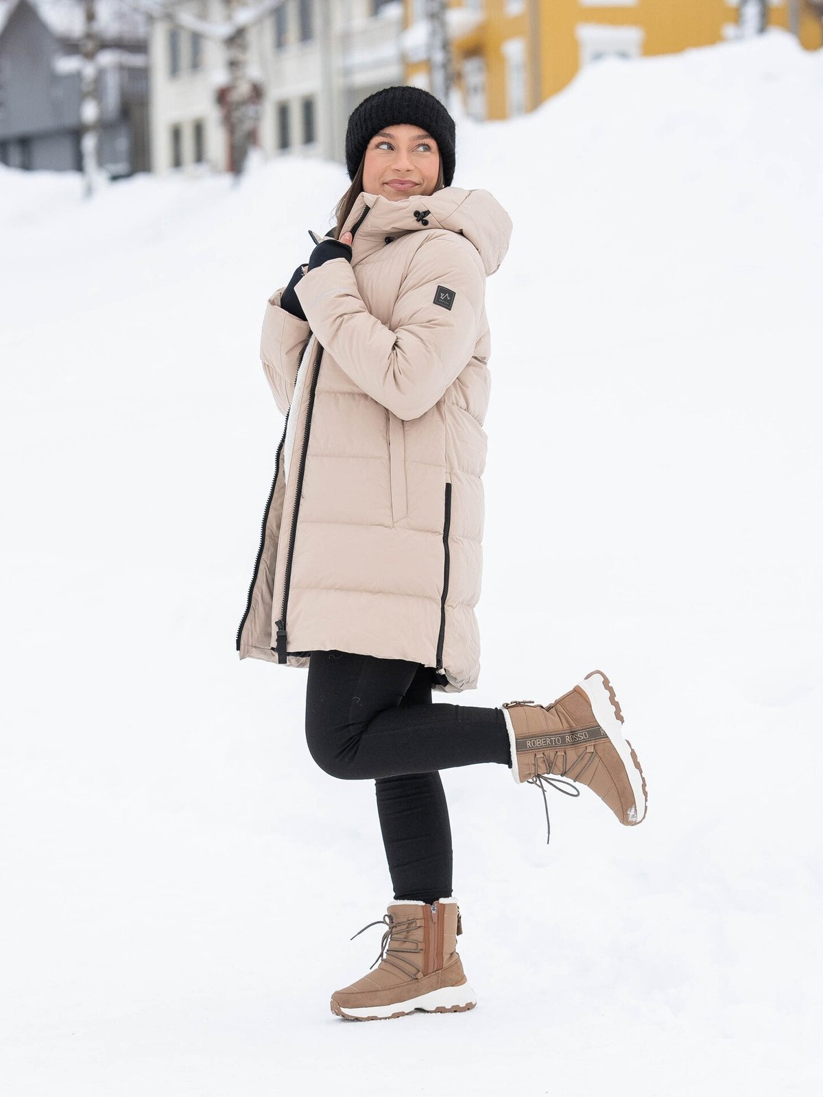 Roberto Rosso Bottini Water Resistant Warm Brown