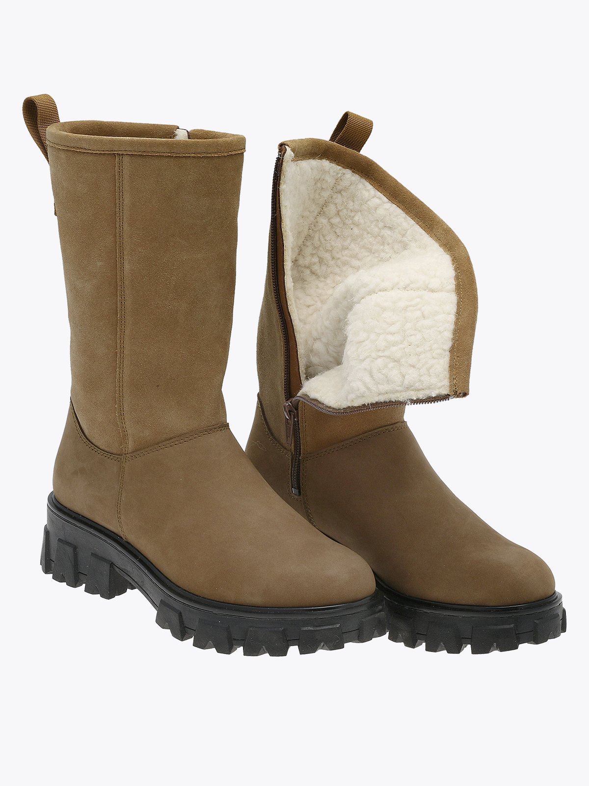 Roberto Rosso Combat Zip Camel