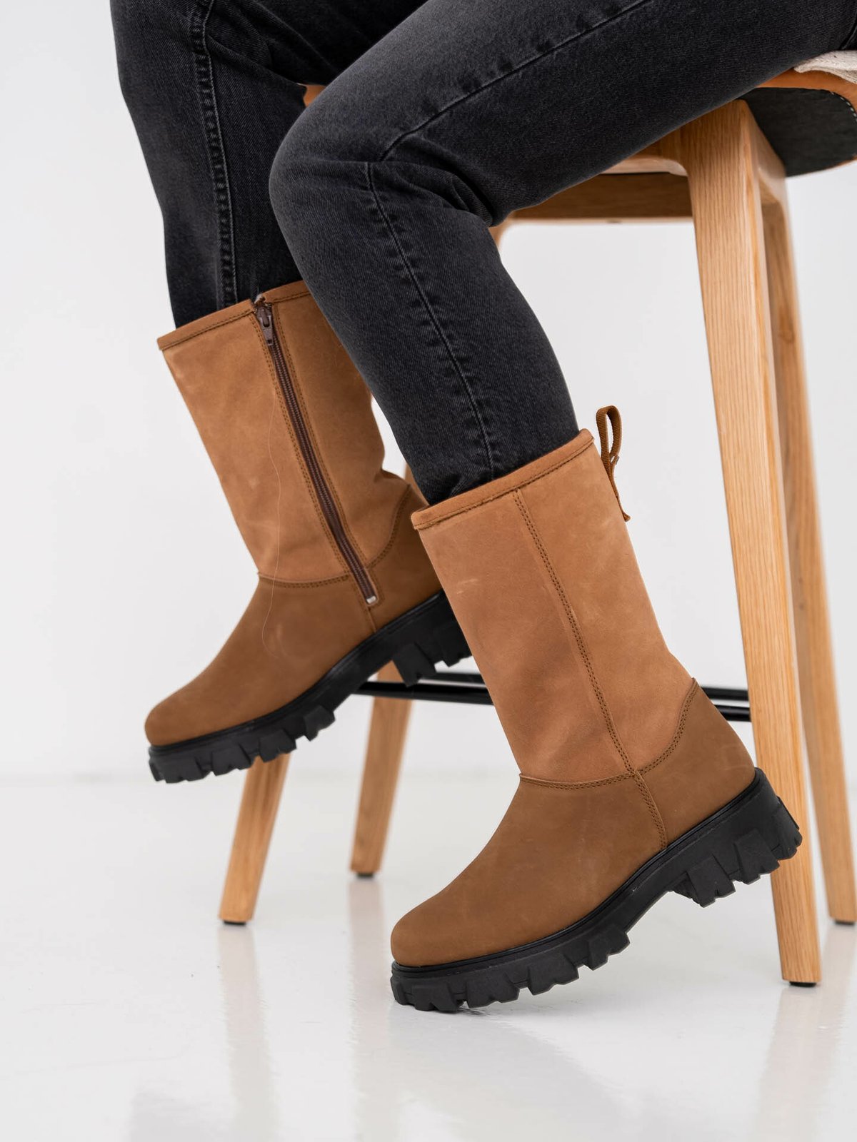 Roberto Rosso Combat Zip Camel