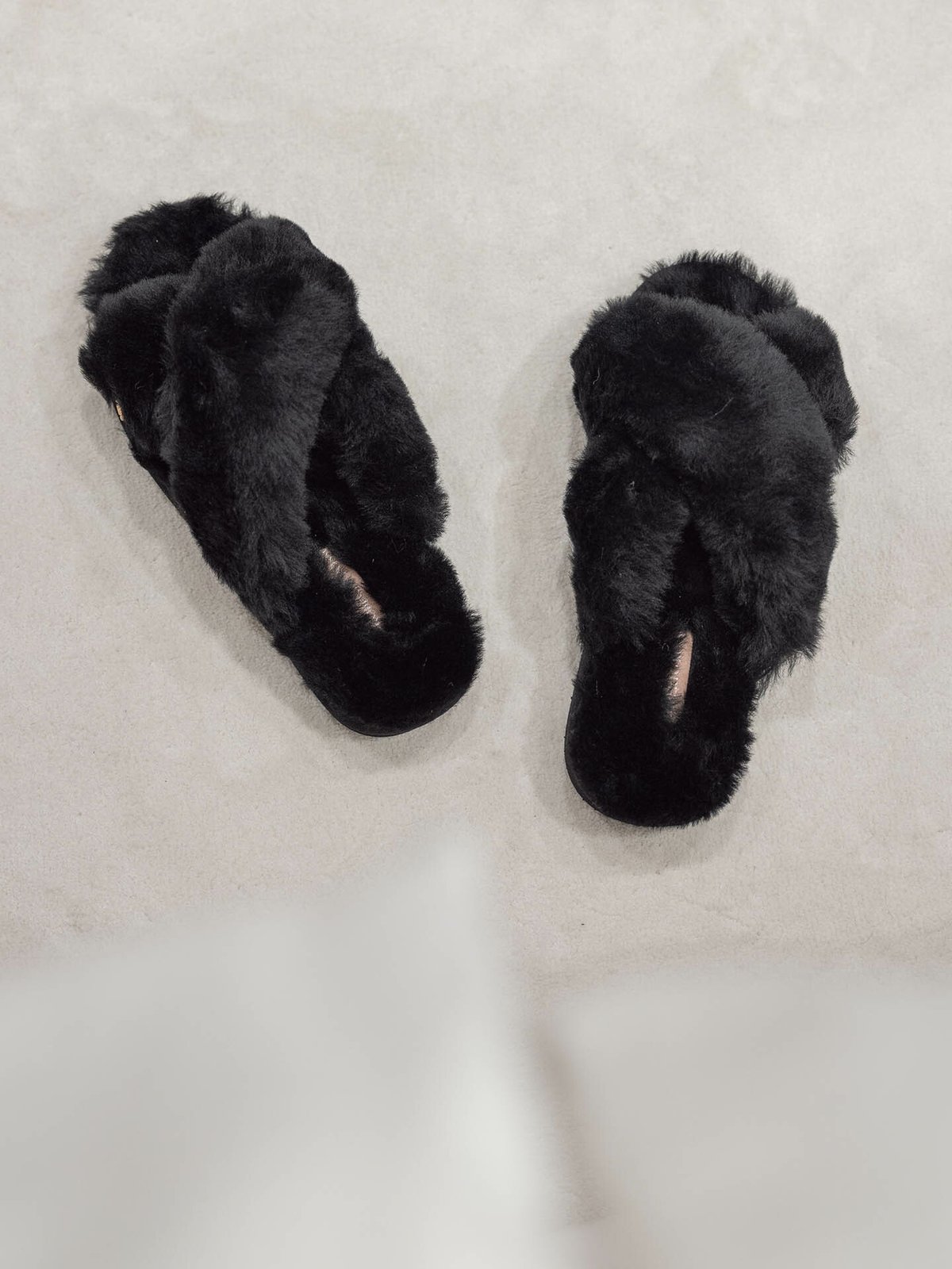 Roberto Rosso Crossy Sheepskin Black