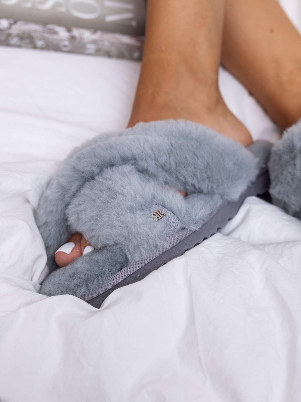 Roberto Rosso Crossy Sheepskin Grey