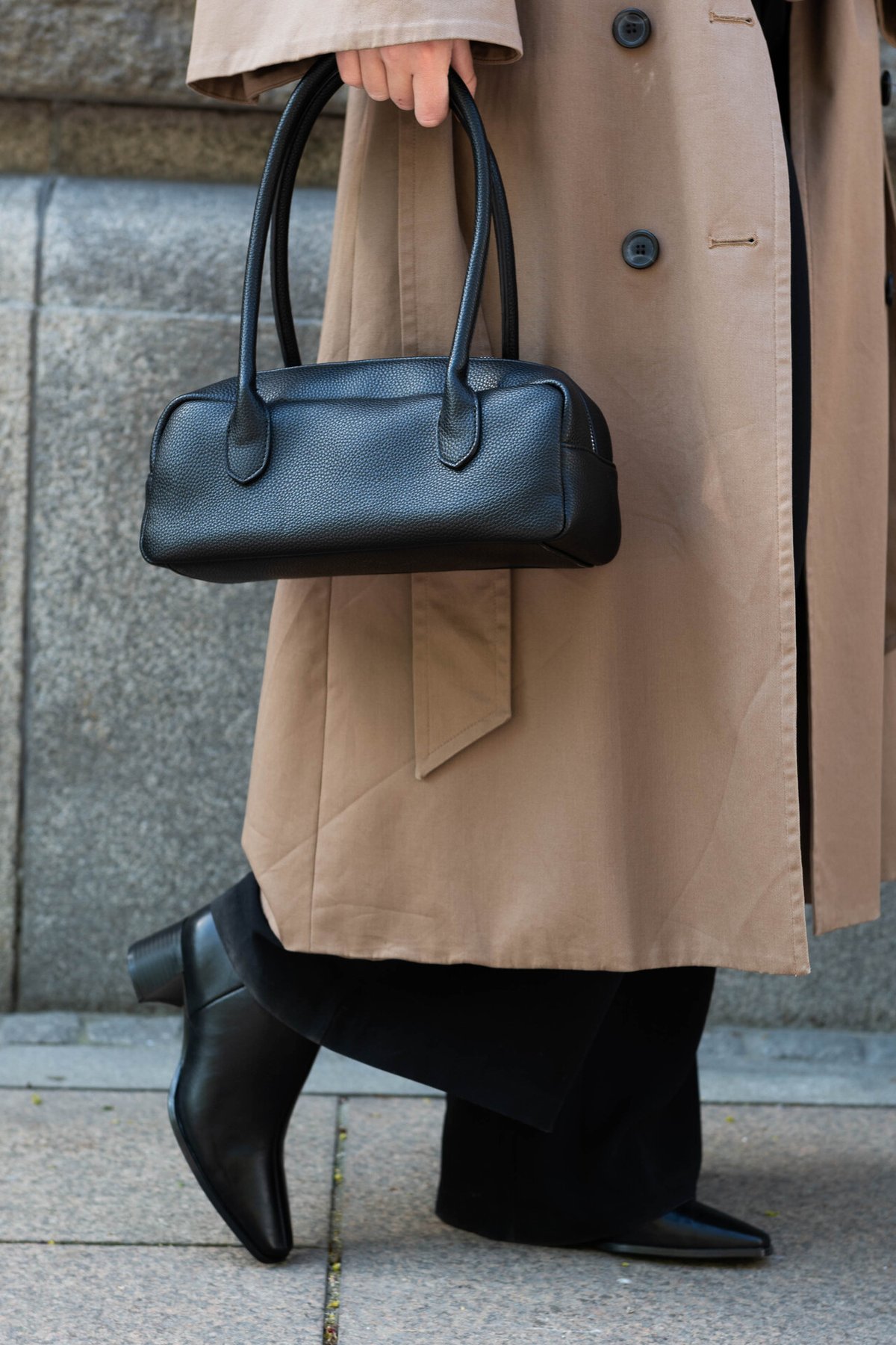 Roberto Rosso Gigi Handbag Black
