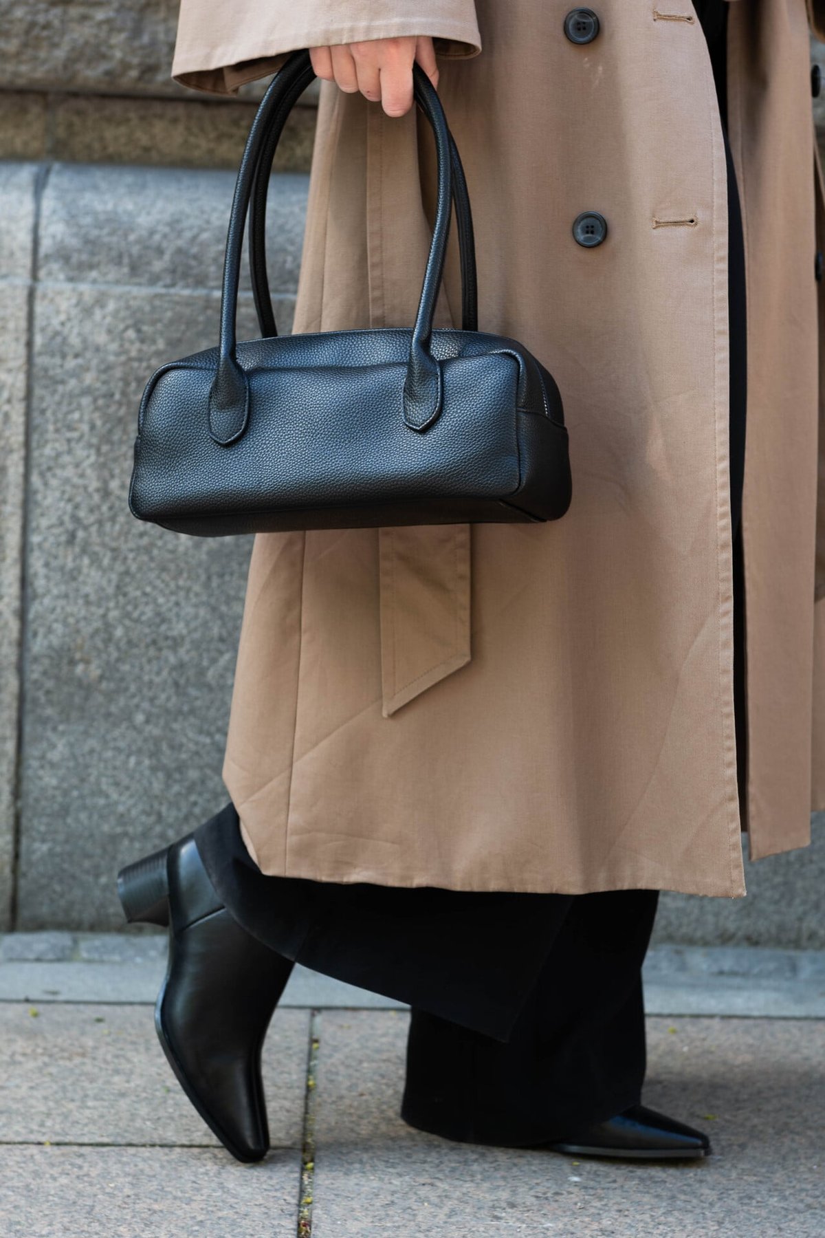 Roberto Rosso Gigi Handbag Black