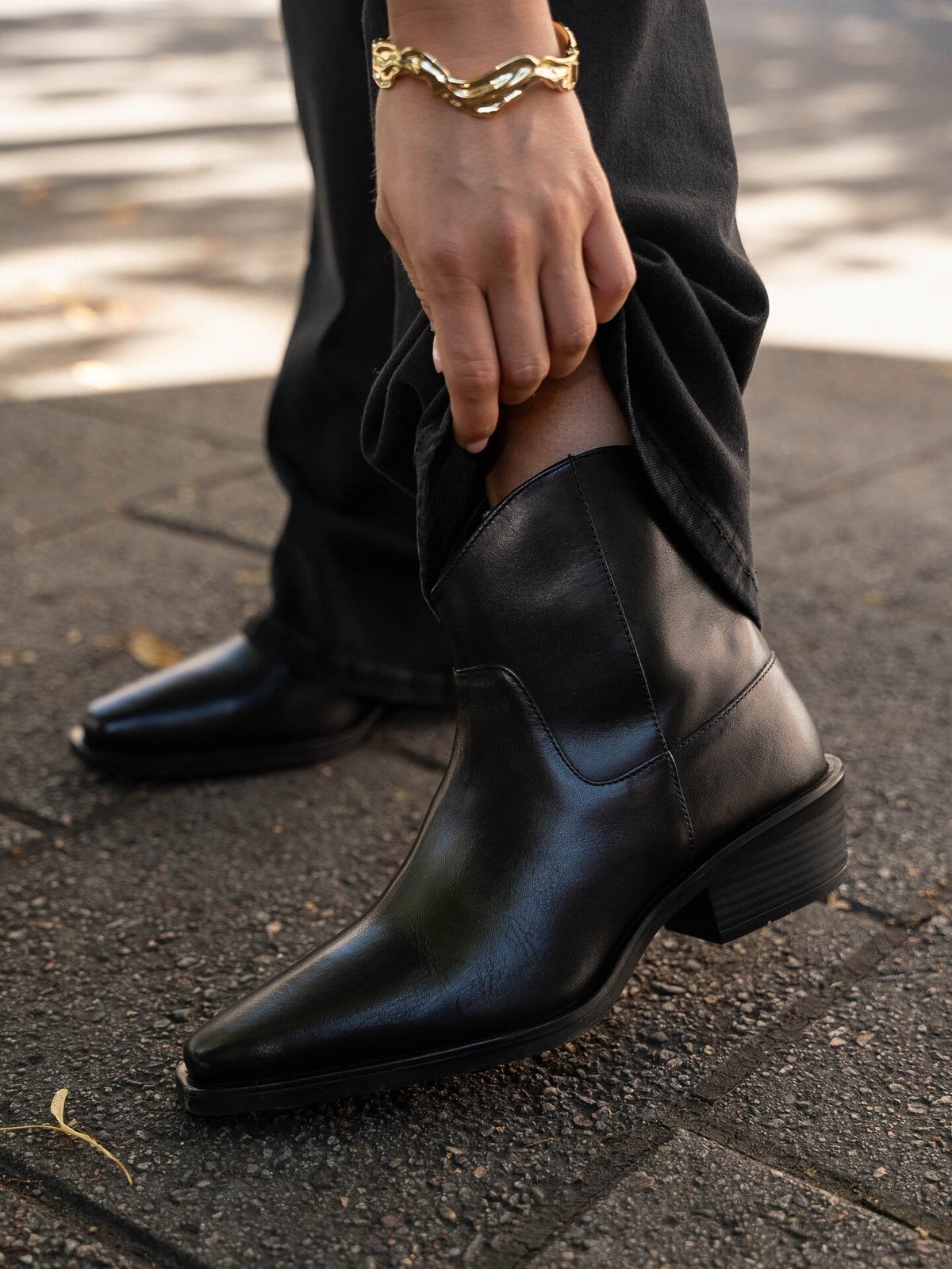 Roberto Rosso Gran Sasso Leather Black