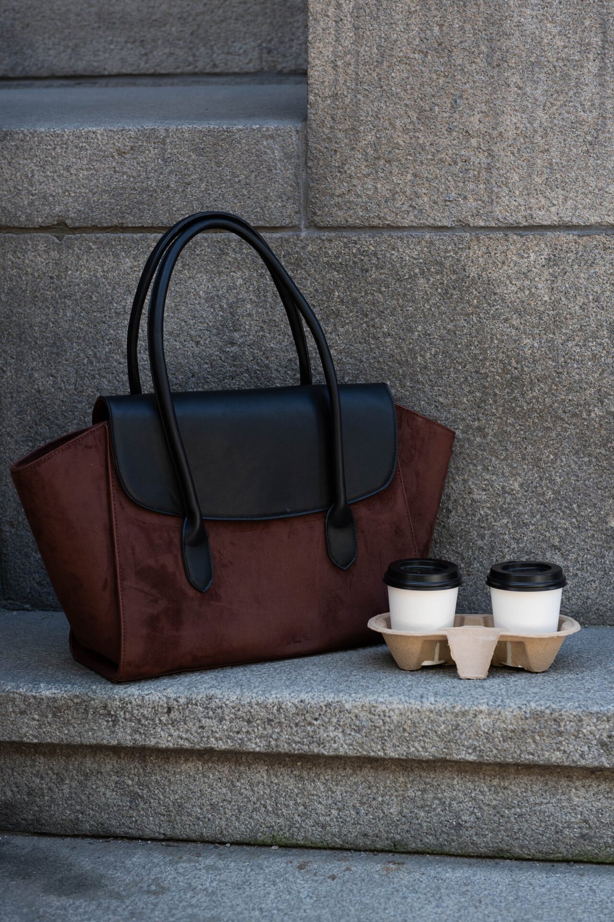 Roberto Rosso Hera Handbag Dark Brown