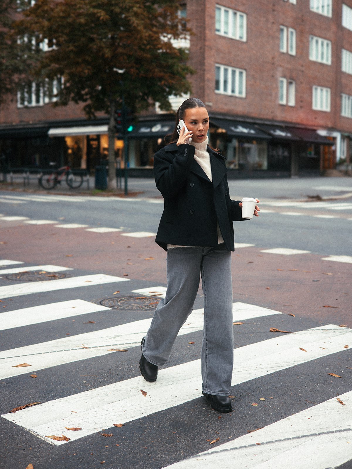 Roberto Rosso Warm Leather Combat Black