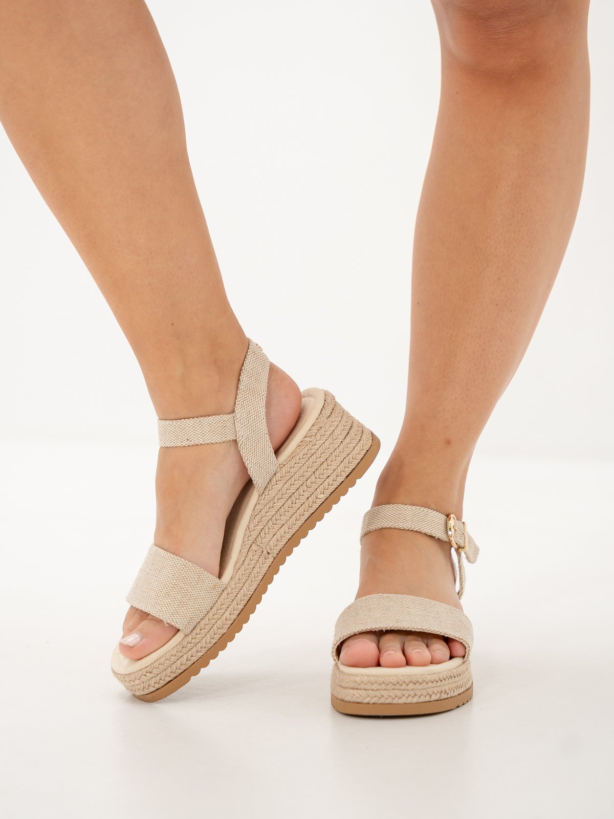 Roberto Rosso Lili Wedge White