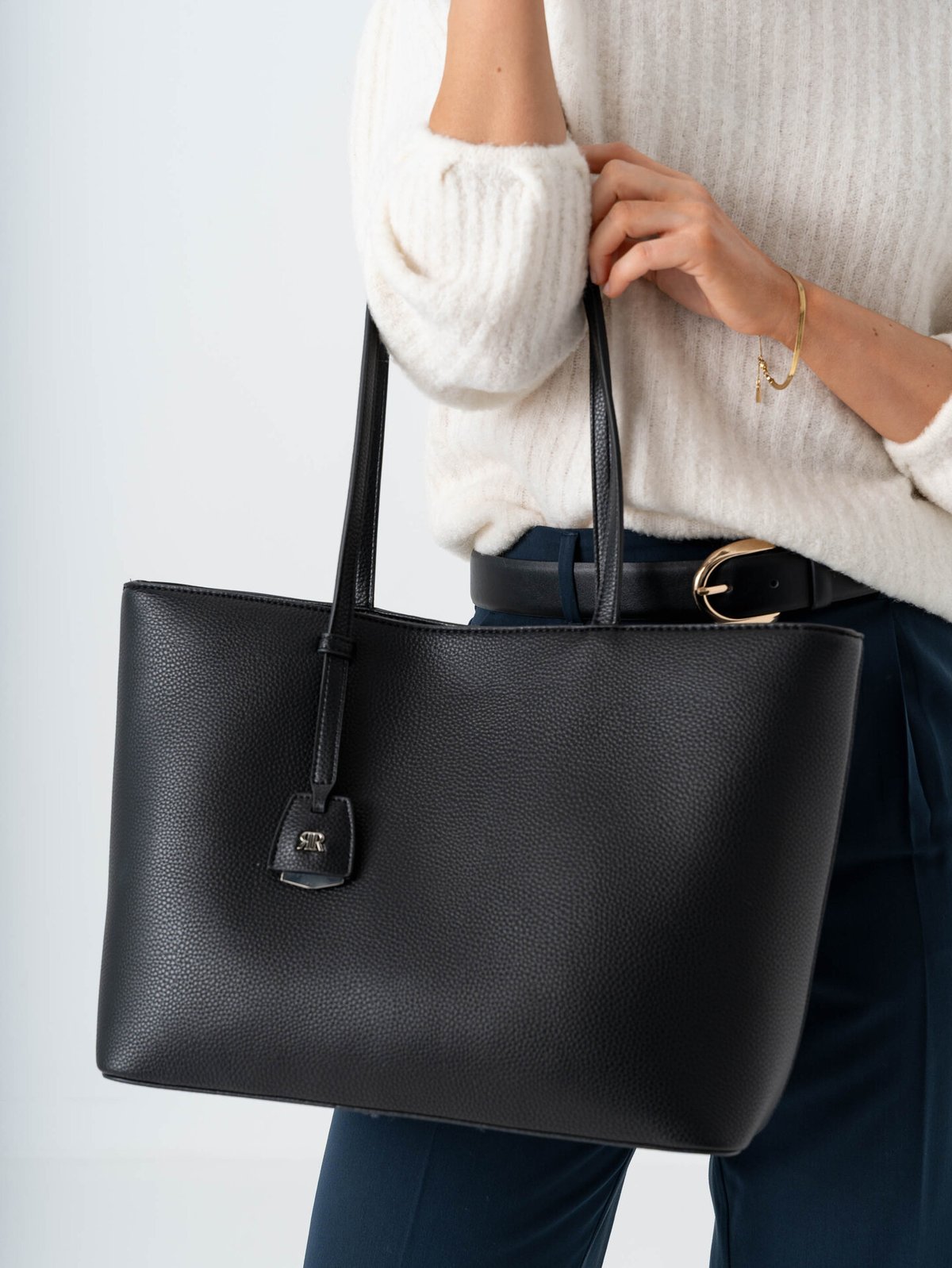 Roberto Rosso Modo Tote Bag Black