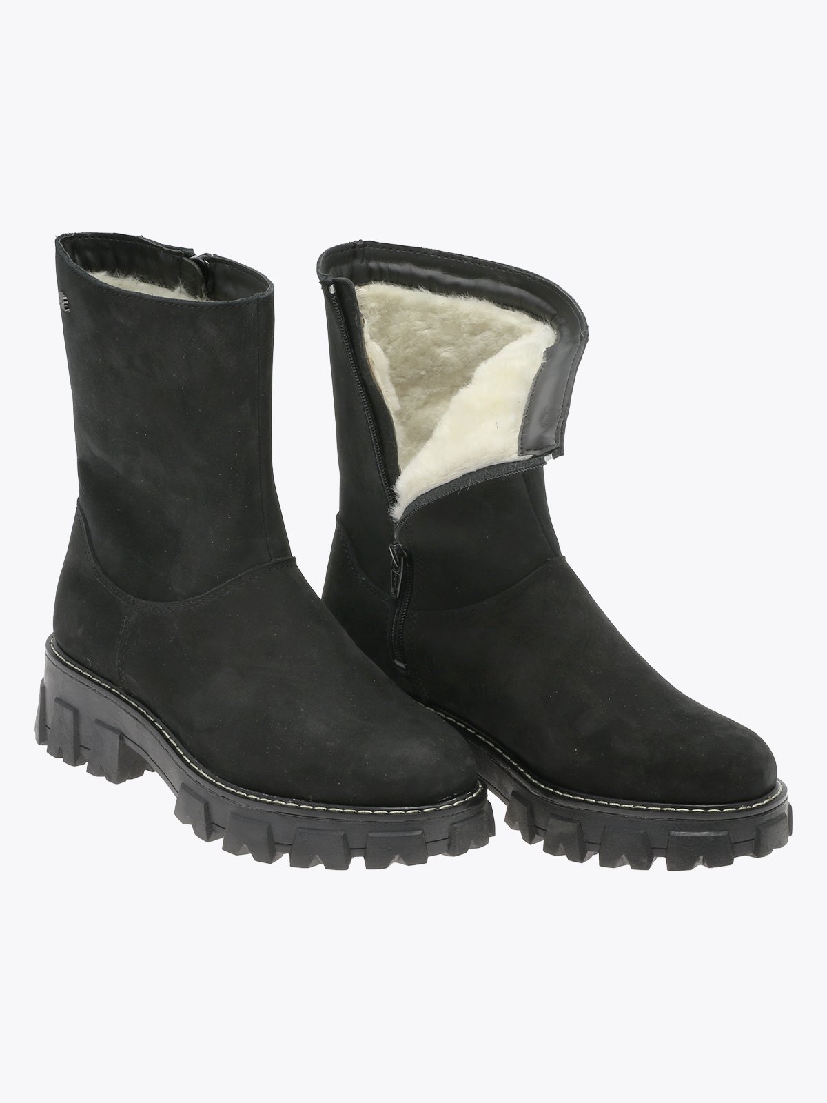 Roberto Rosso Monto Sheepskin Black