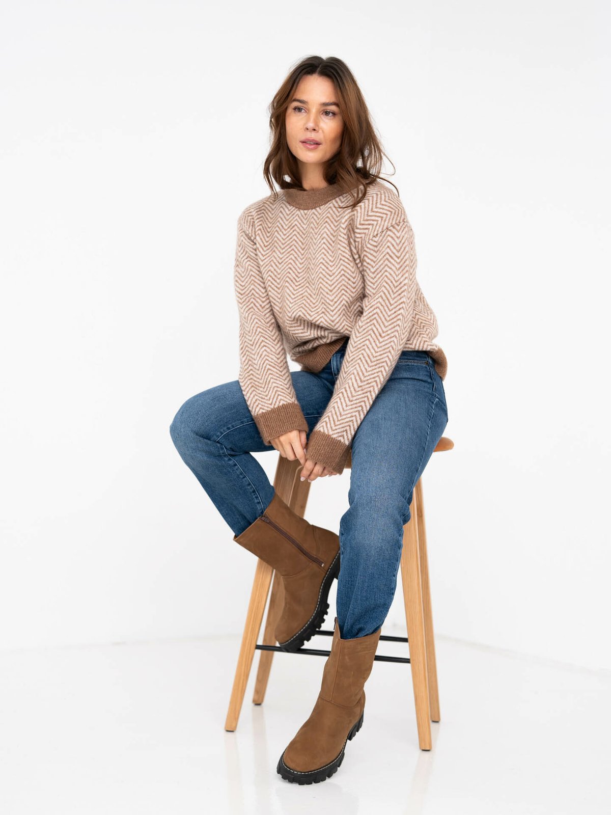 Roberto Rosso Monto Sheepskin Camel