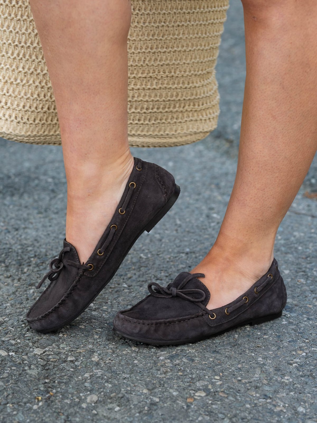 Roberto Rosso Nara Loafer suede Dark Brown