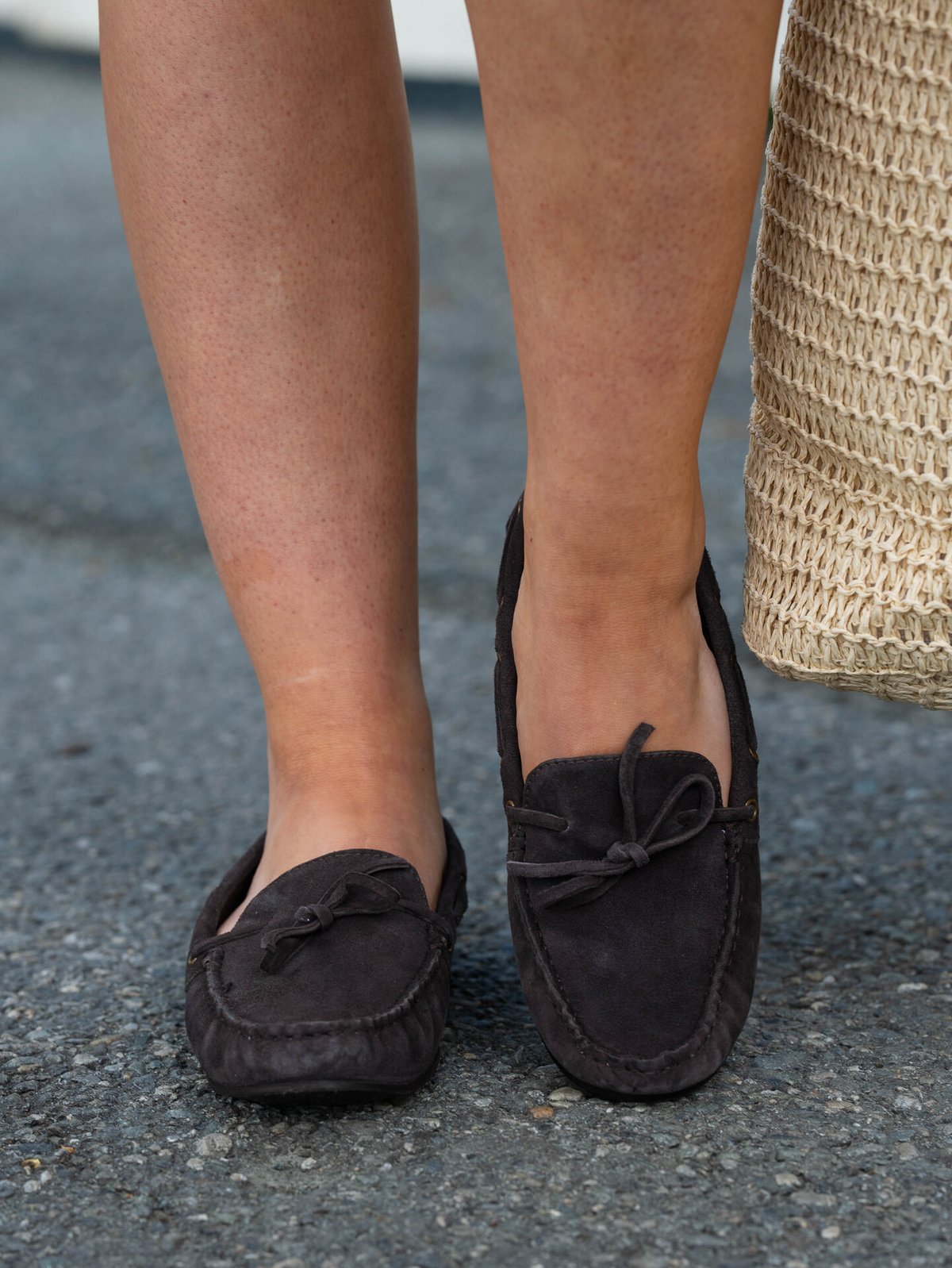 Roberto Rosso Nara Loafer suede Dark Brown