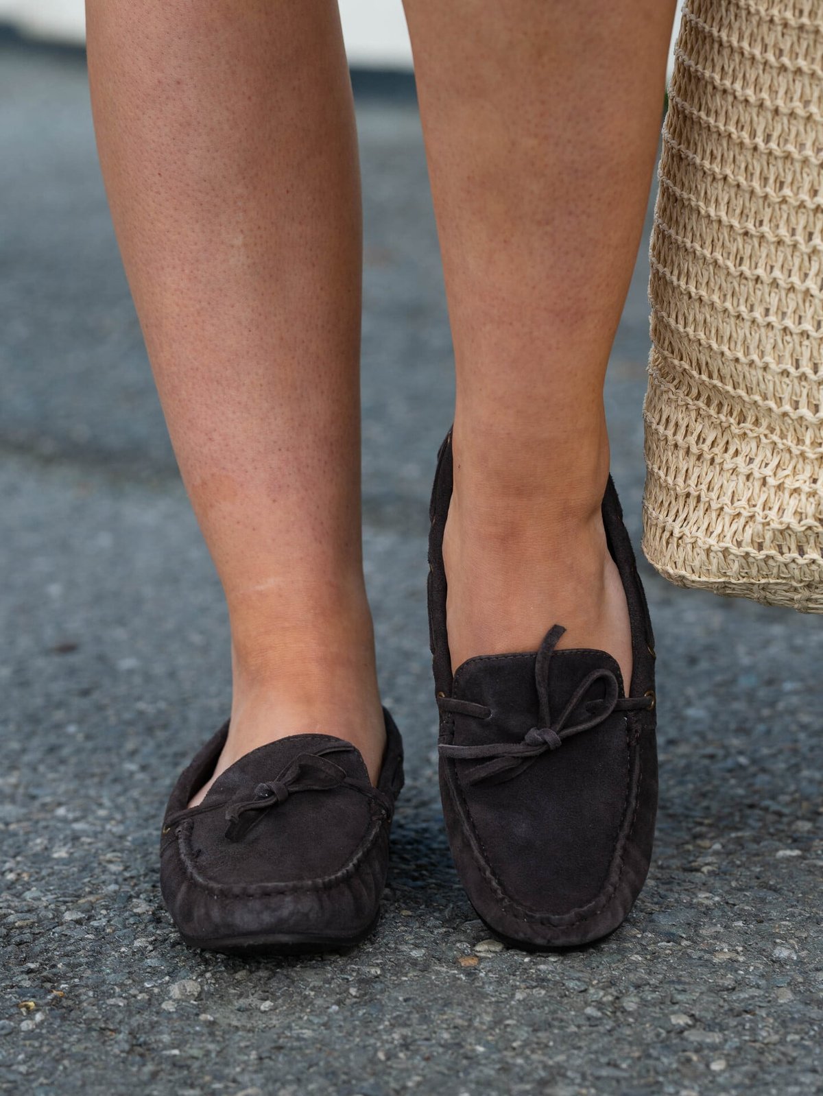 Roberto Rosso Nara Loafer suede Dark Brown