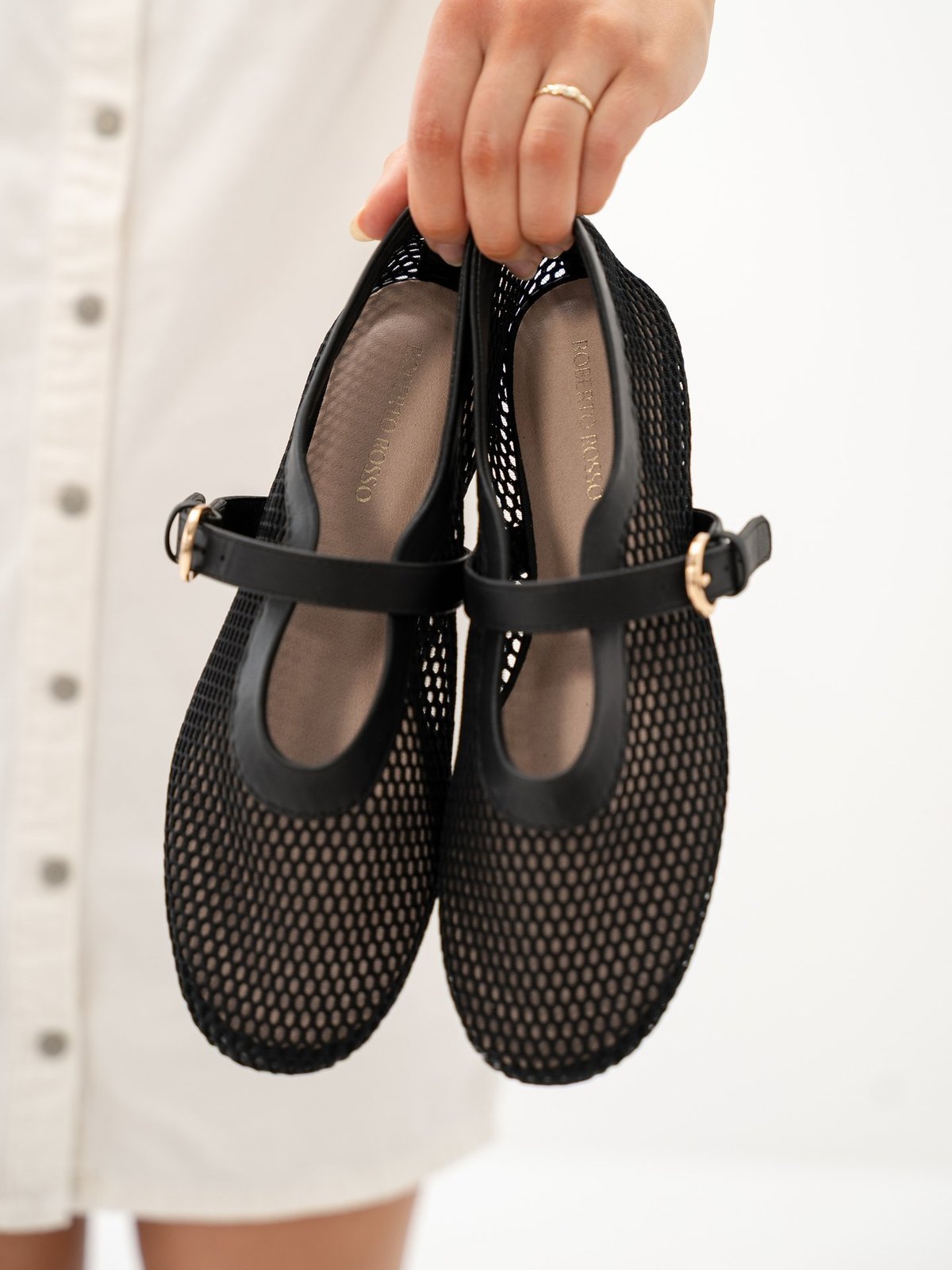 Roberto Rosso Palermo Ballerina Black