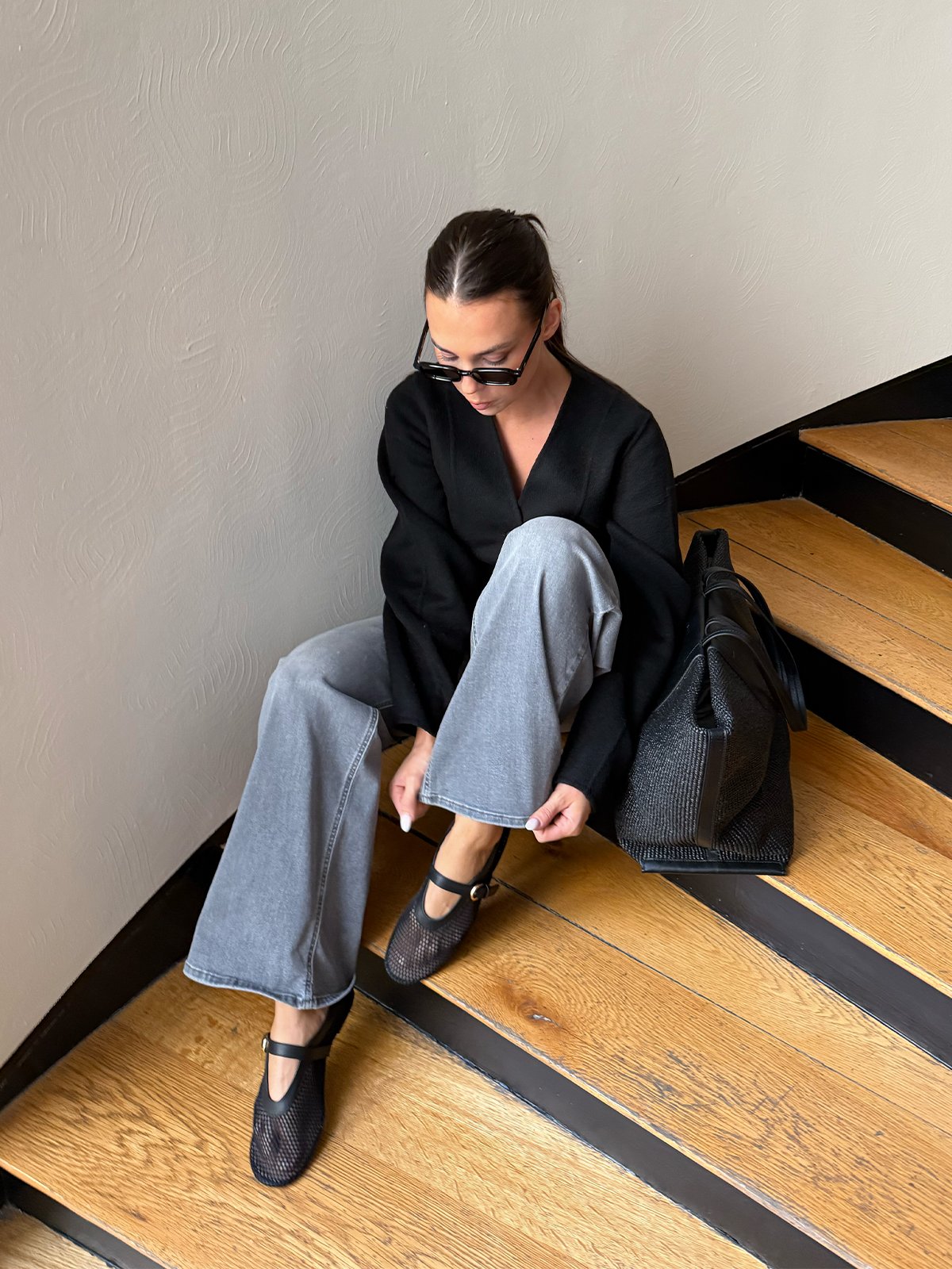 Roberto Rosso Palermo Ballerina Black