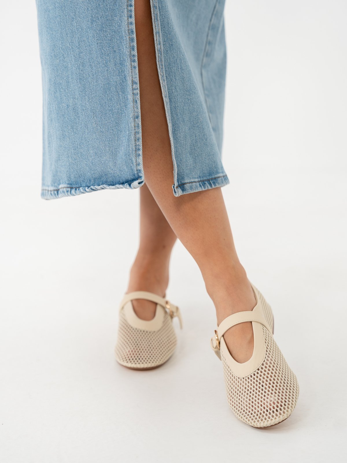 Roberto Rosso Palermo Ballerina White