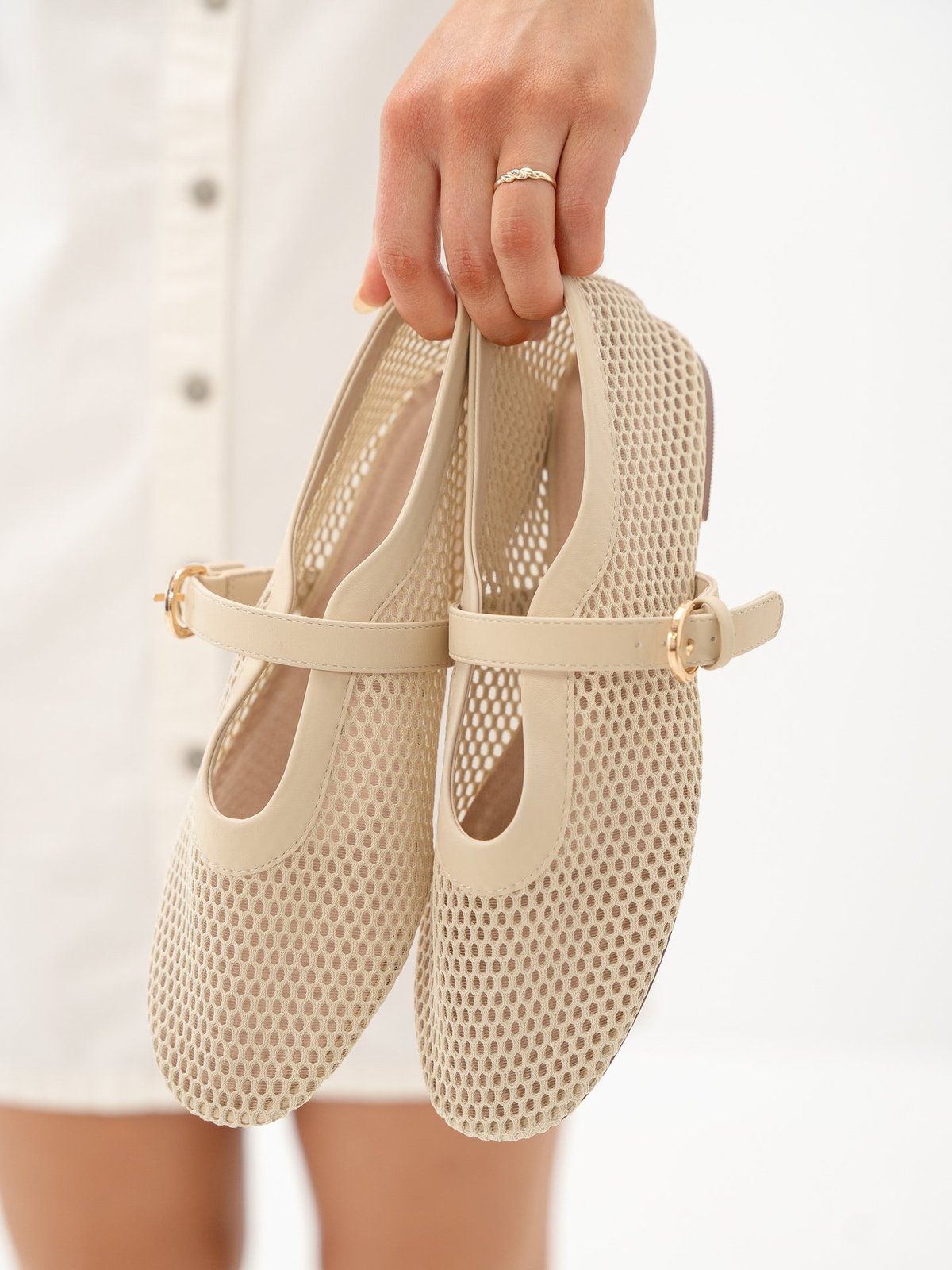 Roberto Rosso Palermo Ballerina White