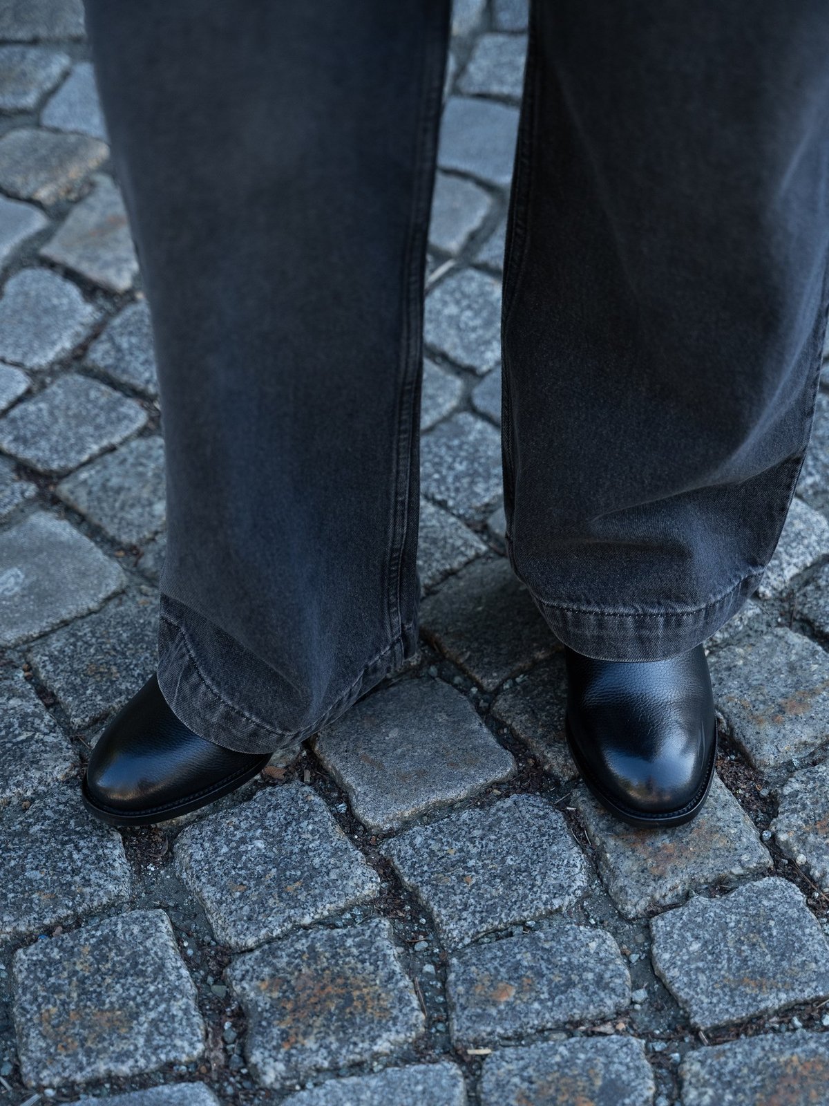 Roberto Rosso Pavia Leather Boot Black