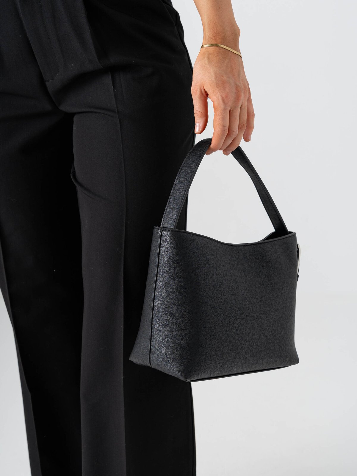 Roberto Rosso Sabbia Handbag S Black