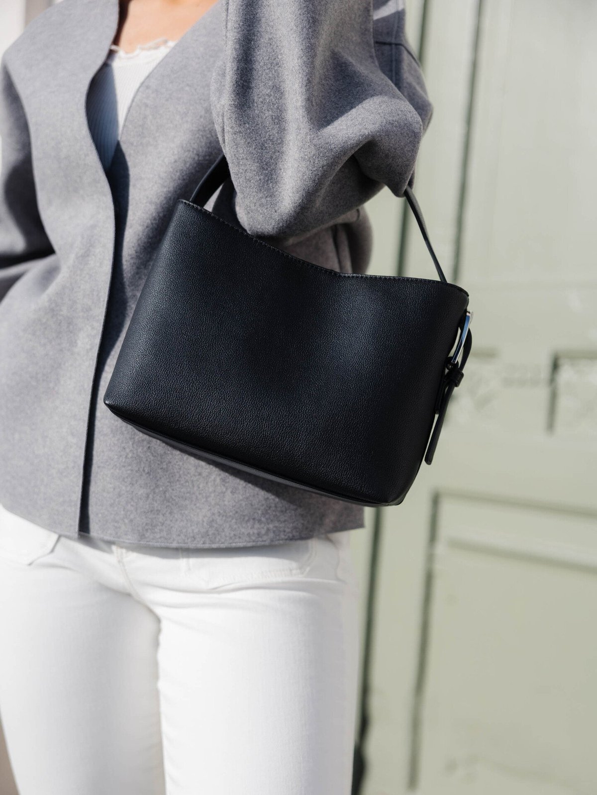 Roberto Rosso Sabbia Handbag S Black