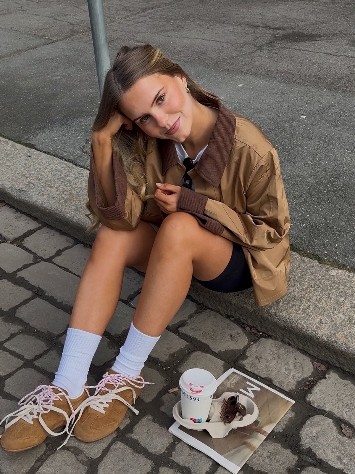 Roberto Rosso Sirena Sneaker Camel
