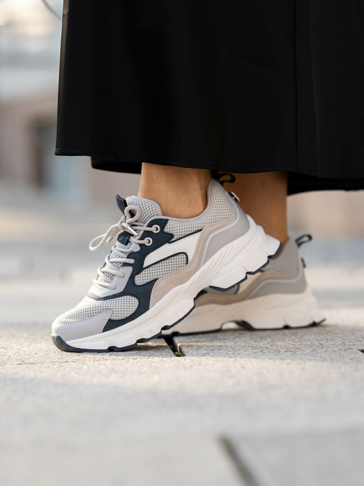 Roberto Rosso Sportana Grey / Navy