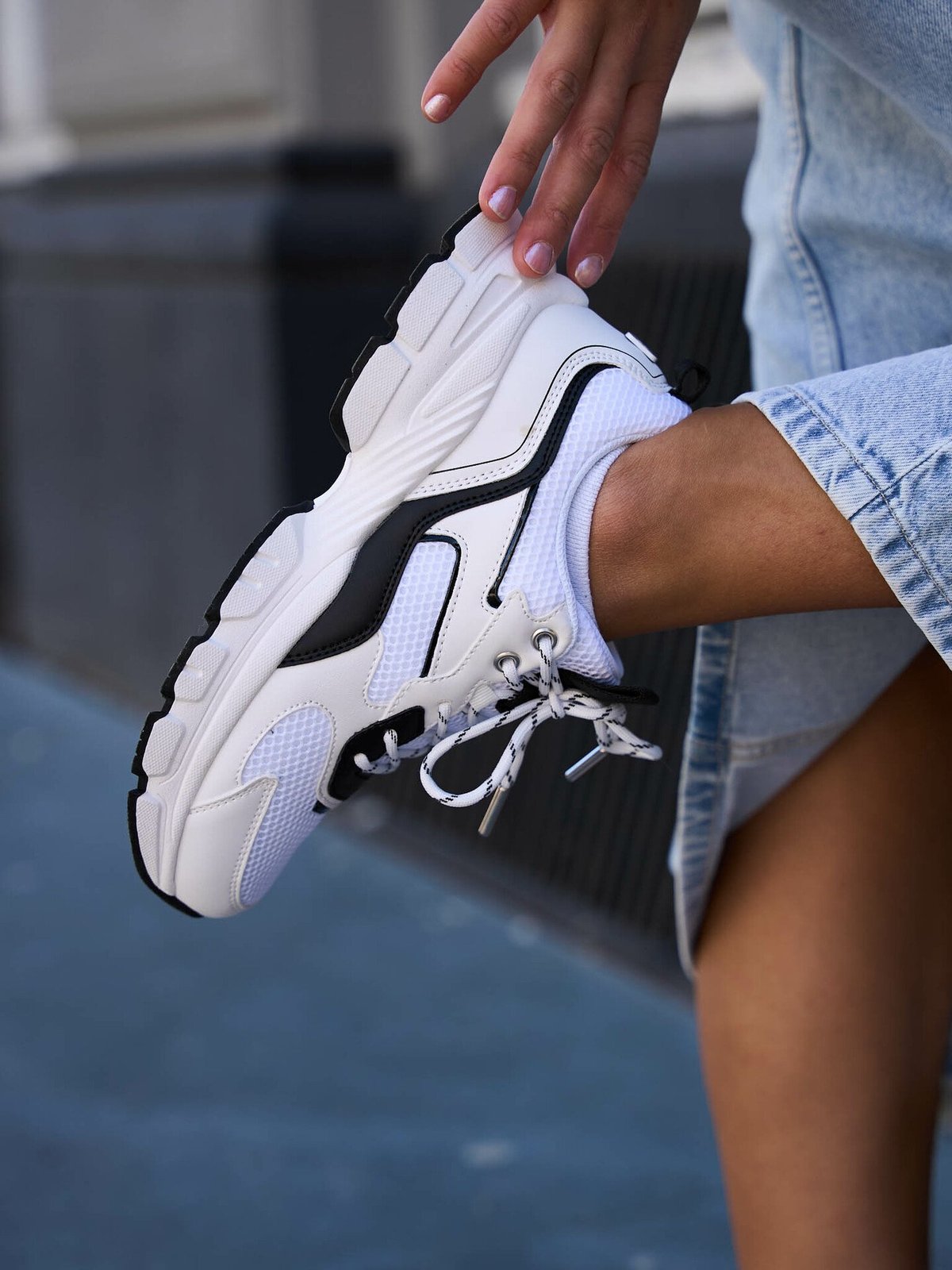 Roberto Rosso Sportana White / Black