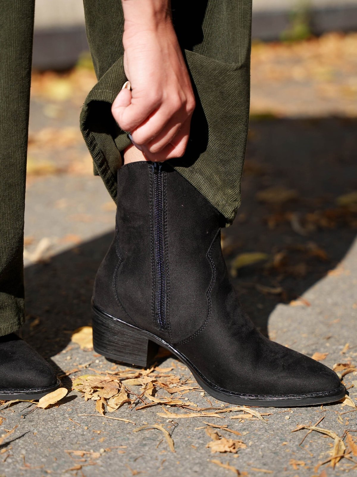 Roberto Rosso Western Boot Low Black