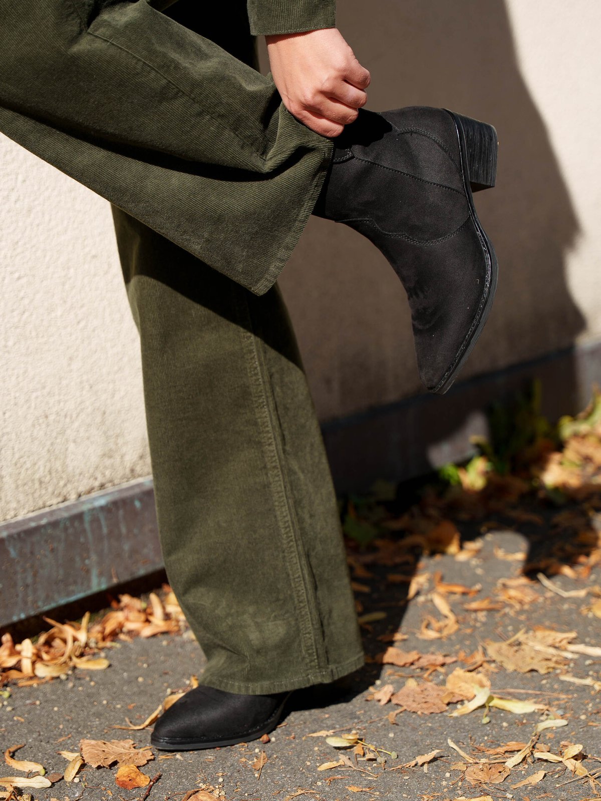 Roberto Rosso Western Boot Low Black