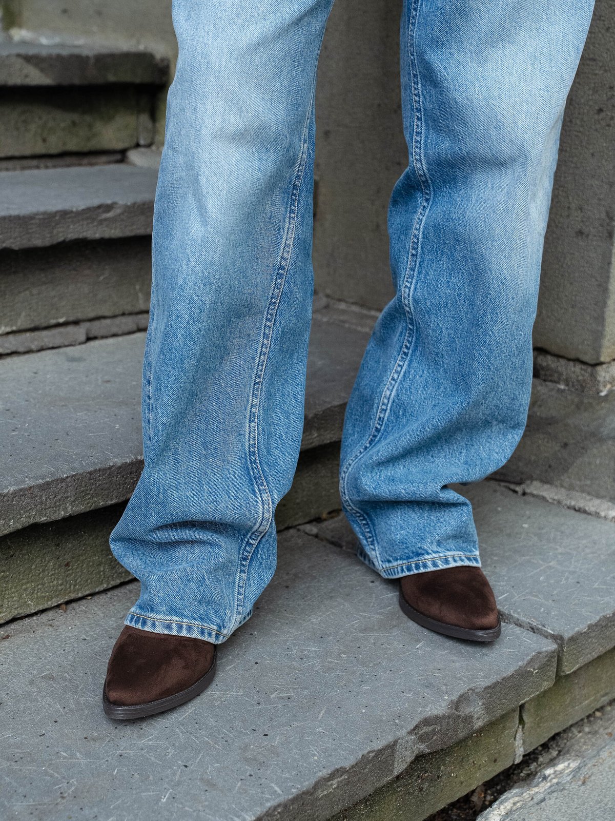 Roberto Rosso Western Boot Low Dark Brown