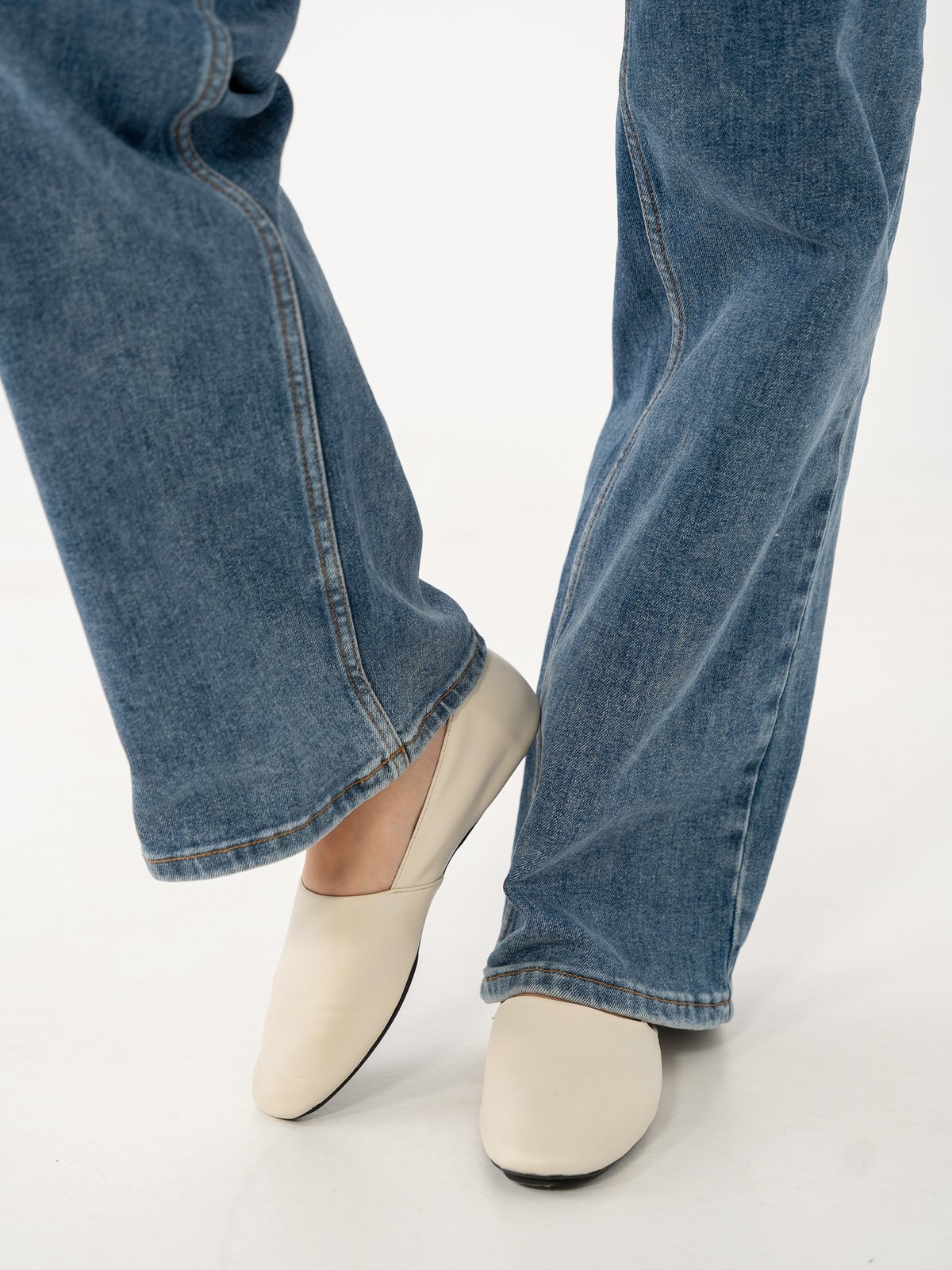 Roberto Rosso Yoga Loafer Leather Creme