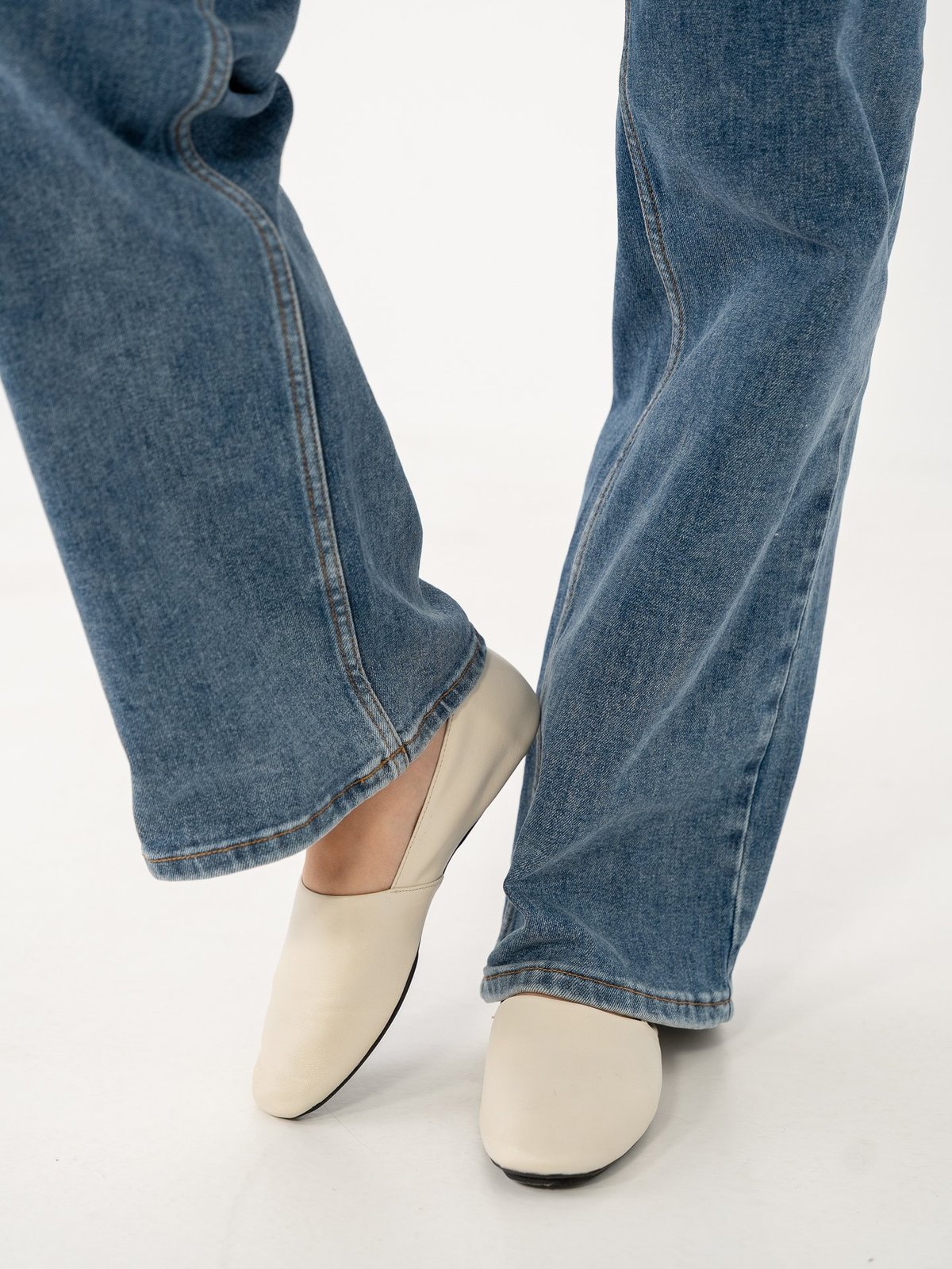 Roberto Rosso Yoga Loafer Leather Creme