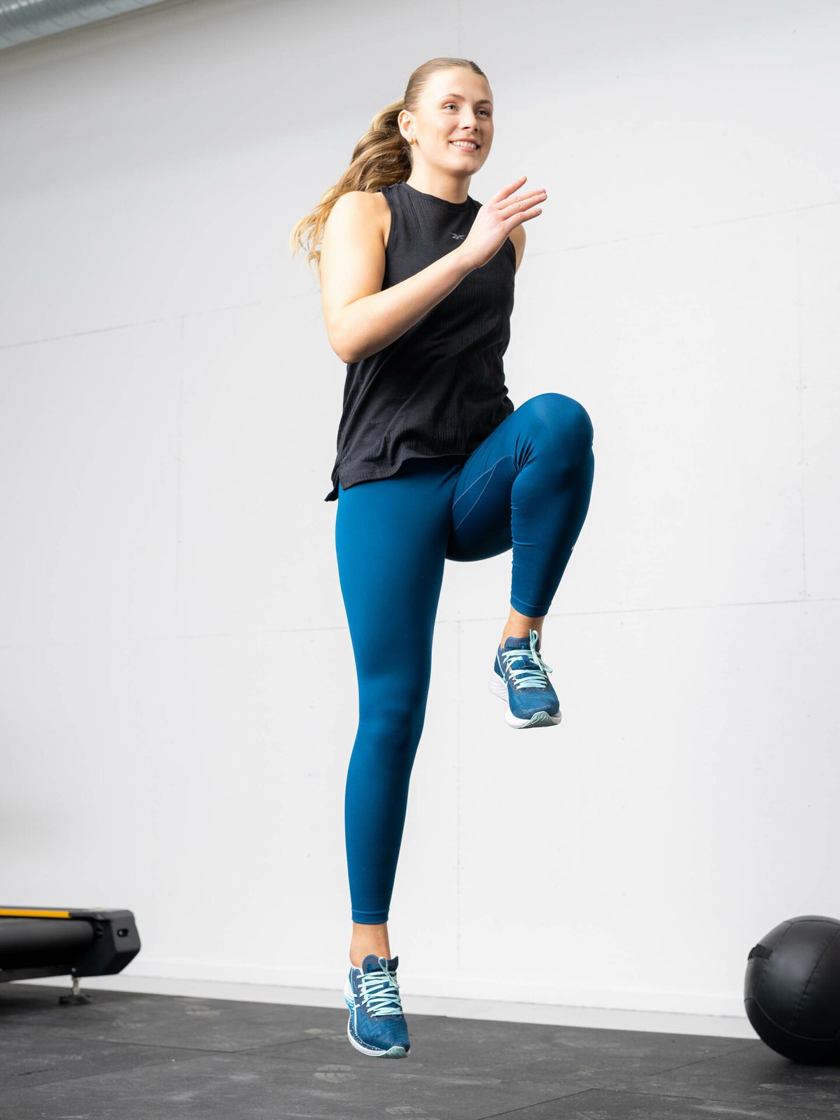 Reebok Burnout Tank Black